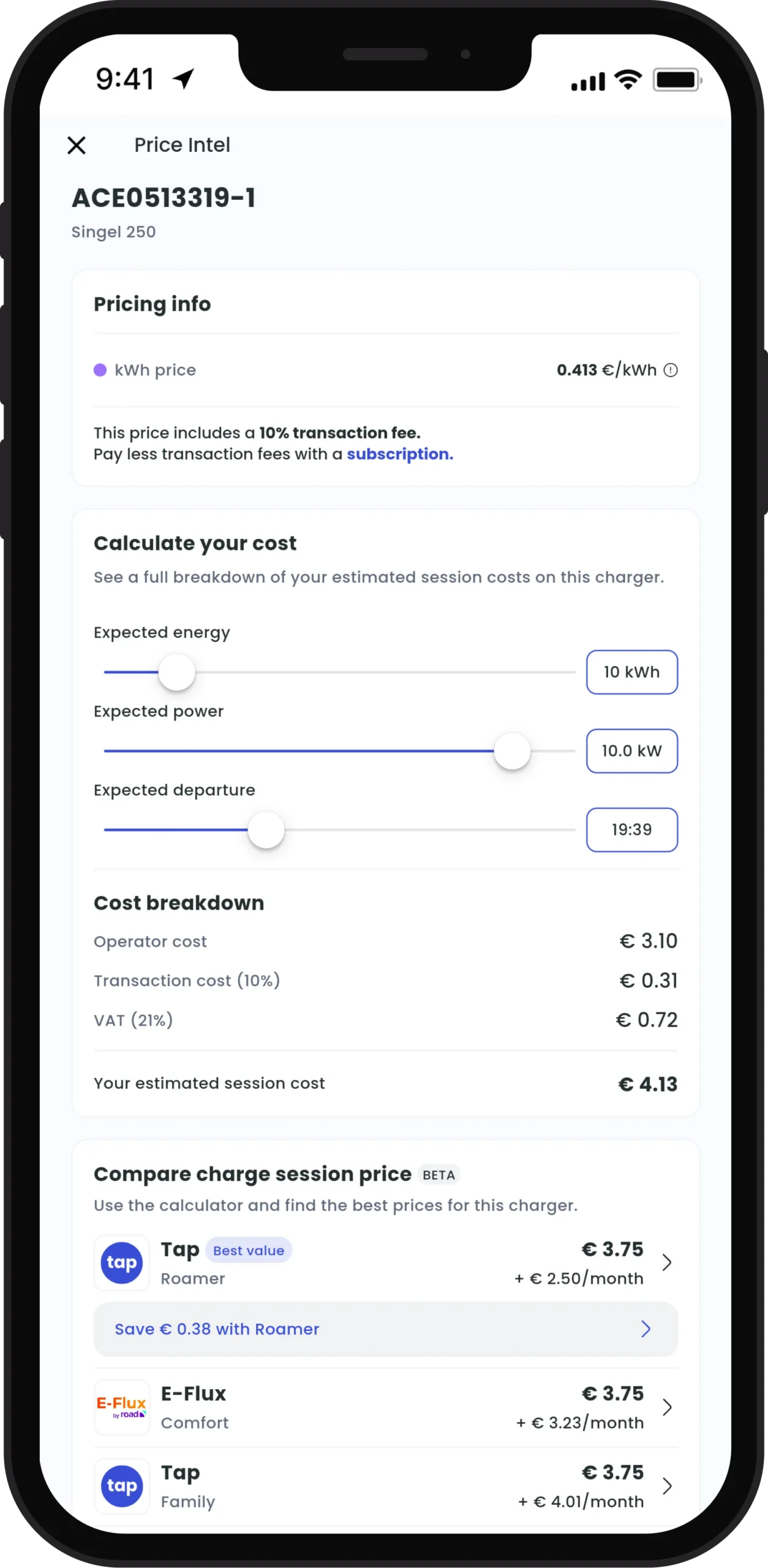 Price Intel Feature